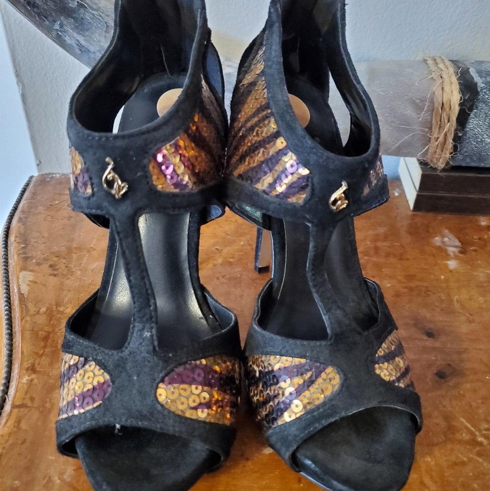 Baby Phat Sequins Heels